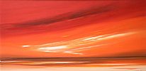 RED SKY by Jonathan Shaw at Ross's Online Art Auctions