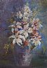 STILL LIFE, FLOWERS by Pat Leckey at Ross's Online Art Auctions