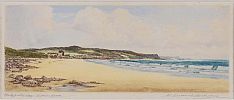 BALLYGALLEY BAY, COUNTY ANTRIM by Robert Cresswell Boak ARCA at Ross's Online Art Auctions