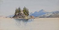 LAKE MAGGIORE, ITALY by Italian School at Ross's Online Art Auctions