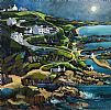 COASTAL COTTAGES by George Callaghan at Ross's Online Art Auctions
