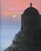 SUNSET, MUSSENDEN TEMPLE by Kathryn Bannister at Ross's Online Art Auctions
