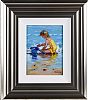 LITTLE GIRL AT THE SEASIDE by Marjorie Wilson at Ross's Online Art Auctions