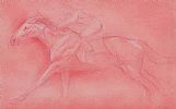 THE FINAL FURLONG by Con Campbell at Ross's Online Art Auctions