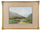 ANNALONG VALLEY, COUNTY DOWN by George W.  Morrison at Ross's Online Art Auctions