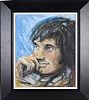 PORTRAIT OF GEORGE BEST by James McDonald at Ross's Online Art Auctions