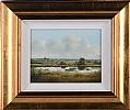 CATTLE GRAZING, COUNTY DOWN by Robert B. Higgins at Ross's Online Art Auctions