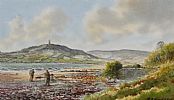 ON THE BANKS OF STRANGFORD LOUGH by Robert B. Higgins at Ross's Online Art Auctions