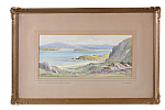 SHEEPHAVEN , DONEGAL, LOOKING TOWARDS ROSAPENNA by George W.  Morrison at Ross's Online Art Auctions