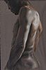 MALE NUDE STUDY by Juliet Kearns at Ross's Online Art Auctions