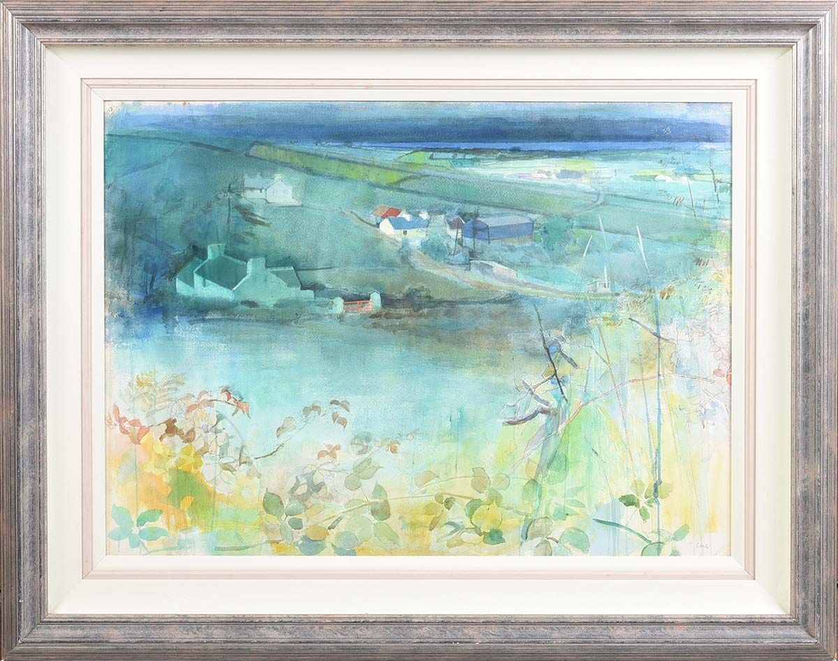 LOUGH ISLAND REAVY COUNTY DOWN by Tom Carr HRHA HRUA at Ross's Online Art Auctions
