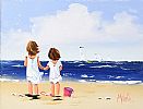 SISTERS by Michelle Carlin at Ross's Online Art Auctions
