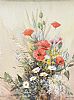 STILL LIFE, POPPIES by Robin McCully at Ross's Online Art Auctions