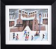 PATS BAR IN THE SNOW by John Ormsby at Ross's Online Art Auctions