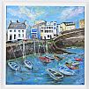 PORTRUSH HARBOUR by Eileen McKeown at Ross's Online Art Auctions