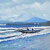 THE FANAD CURRACH MEN AT DOWNINGS by Sean Lorinyenko at Ross's Online Art Auctions