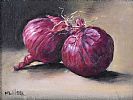 TWO RED ONIONS by Marjorie Wilson at Ross's Online Art Auctions
