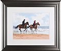 CANTERING ALONG THE BEACH by Kenny Hayes at Ross's Online Art Auctions