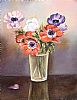 STILL LIFE, ANENOMES by Zygmunt Cynalski at Ross's Online Art Auctions