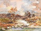 RIVER IN THE HIGHLANDS by Prudence Turner at Ross's Online Art Auctions
