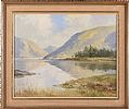 REFLECTIONS, GLENVEAGH, DONEGAL by Maurice Canning  Wilks ARHA RUA at Ross's Online Art Auctions