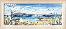 THE RED BOATS by Norman J. McCaig at Ross's Online Art Auctions