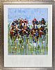 THE CURRAGH RACES by Desmond Murrie at Ross's Online Art Auctions