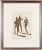 TRINITY WORKERS , WEST LINK, BELFAST by Ross Wilson ARUA at Ross's Online Art Auctions