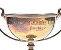 SILVER TWO HANDLED TROPHY at Ross's Online Art Auctions