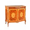 ANTIQUE WALNUT SIDE CABINET at Ross's Online Art Auctions