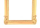 ANTIQUE GILT END OF ROOM MIRROR at Ross's Online Art Auctions