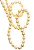 STRAND OF CULTURED PEARLS WITH 9CT GOLD CLASP at Ross's Online Art Auctions