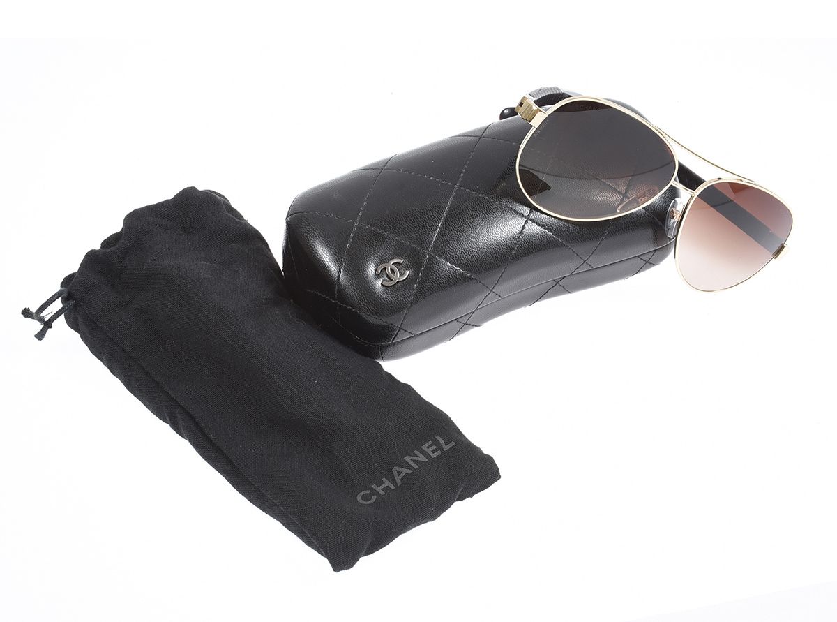 CHANEL AVIATOR SUNGLASSES at Ross's Online Art Auctions