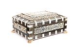 INDIAN BONE INLAID JEWELLERY BOX at Ross's Online Art Auctions