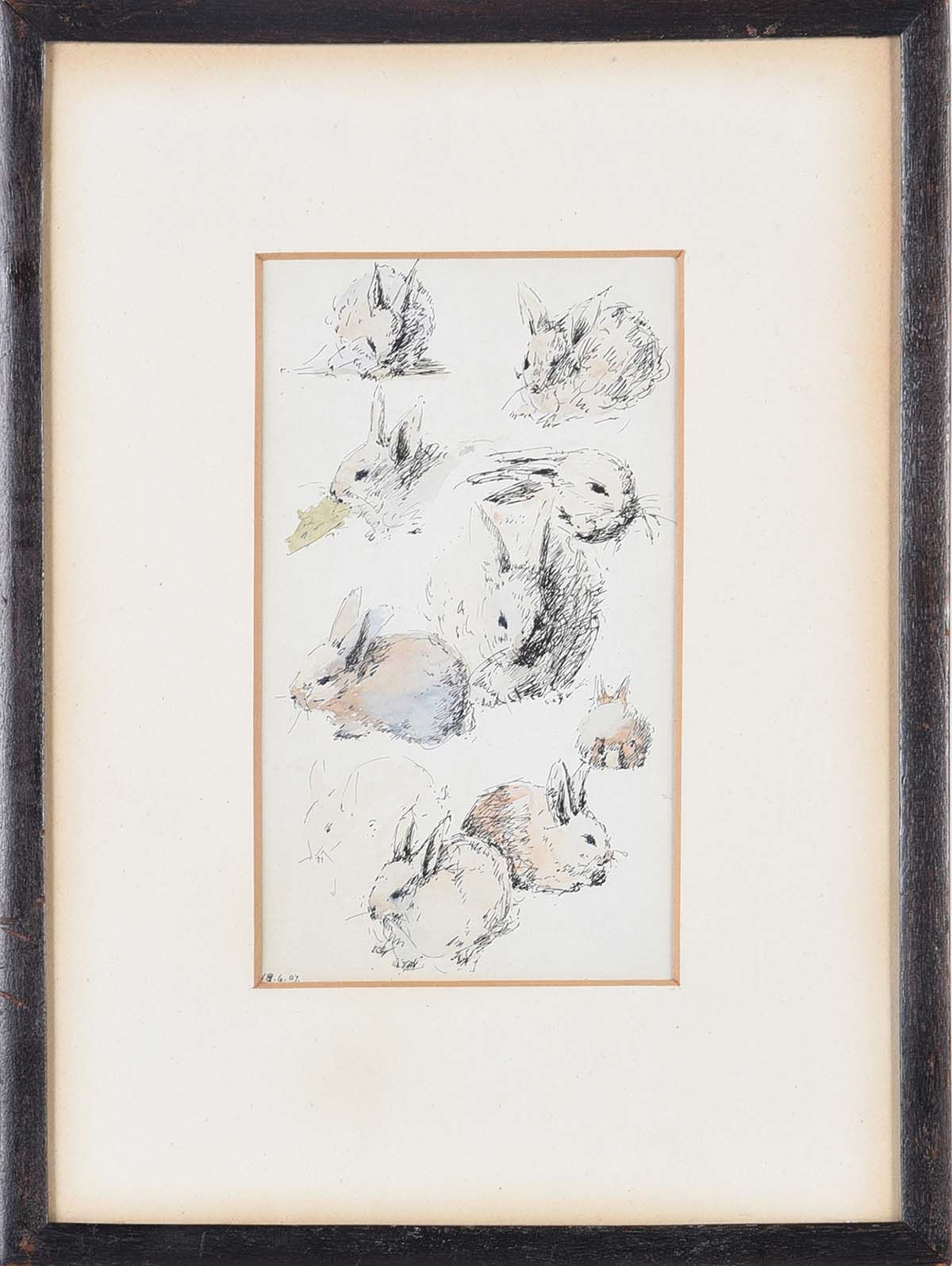 EARLY TWENTIETH CENTURY DRAWING  at Ross's Online Art Auctions