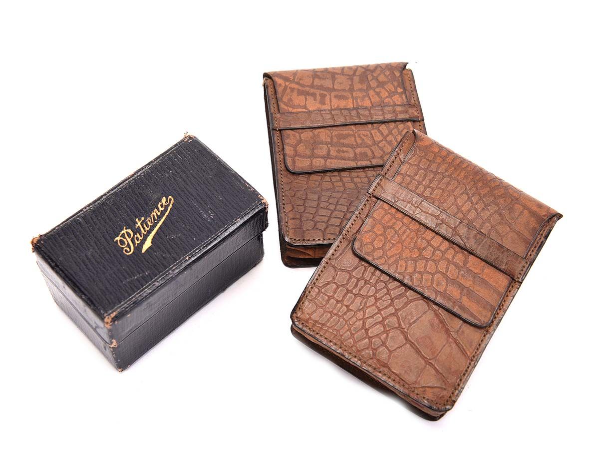 THREE CASED SETS OF PLAYING CARDS at Ross's Online Art Auctions