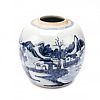 CHINESE BLUE & WHITE GINGER JAR at Ross's Online Art Auctions