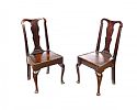 PAIR OF GEORGIAN OAK COUNTRY CHAIRS at Ross's Online Art Auctions