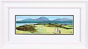 TEEING OFF, ROYAL COUNTY DOWN GOLF CLUB by Cupar Pilson at Ross's Online Art Auctions