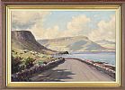 ANTRIM COAST ROAD by Charles McAuley at Ross's Online Art Auctions