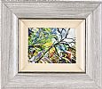 ABSTRACT GREENFINCH by Andy Saunders at Ross's Online Art Auctions
