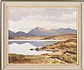 REFLECTIONS, LOUGH INAGH, CONNEMARA by Maurice Canning Wilks ARHA RUA at Ross's Online Art Auctions