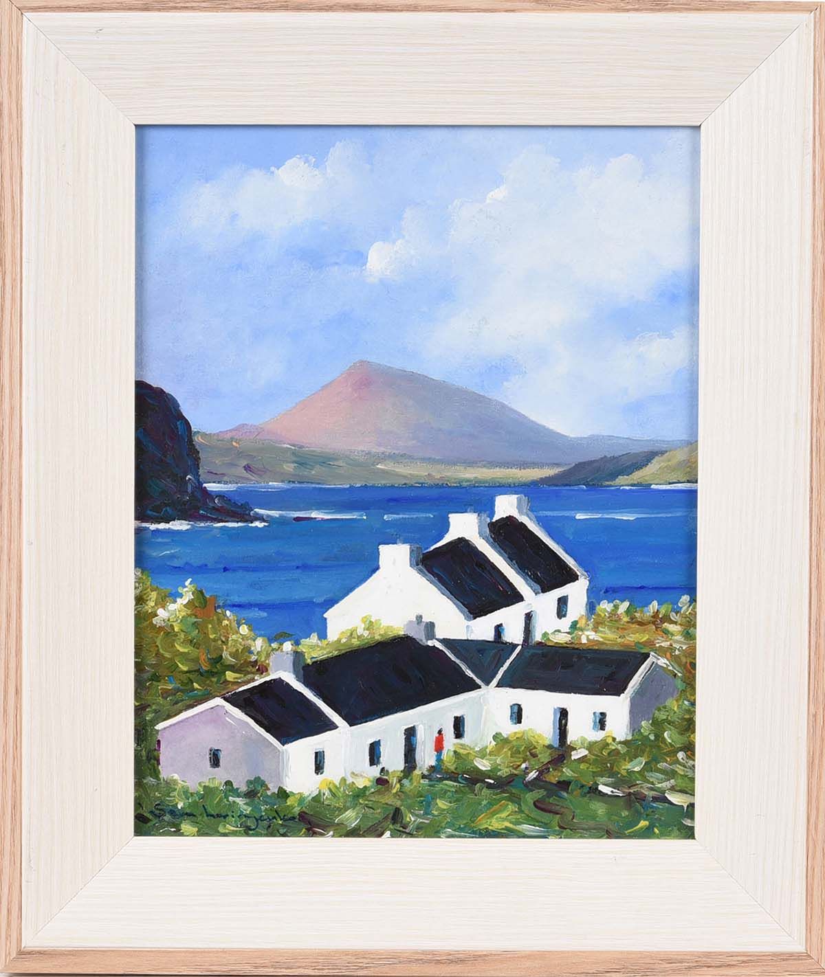 COTTAGES AT DOWNINGS by Sean Lorinyenko at Ross's Online Art Auctions