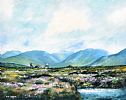 CUTTING TURF NEAR MAAM, CONNEMARA by Niall Campion at Ross's Online Art Auctions
