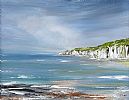 CALM WATERS - WHITE ROCKS, PORTRUSH by Judith Law at Ross's Online Art Auctions