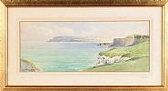 DUNLUCE, COUNTY ANTRIM by George W.  Morrison at Ross's Online Art Auctions