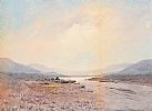TURF STACKS & BOGLANDS, CONNEMARA by William Percy French at Ross's Online Art Auctions