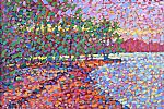 BESIDE THE LAKE LOUGH NEAGH by Paul Stephens at Ross's Online Art Auctions
