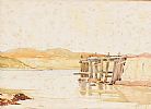 THE OLD PIER, GLENARM by Maurice Canning Wilks ARHA RUA at Ross's Online Art Auctions