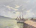 THE PIER by George McCullough at Ross's Online Art Auctions